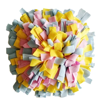 

Educational Pet Toys Pet Smelling Sniffing Pad Training Blanket Exhausting Physical Dog Sniffing Pad Washable and Splicable Pet