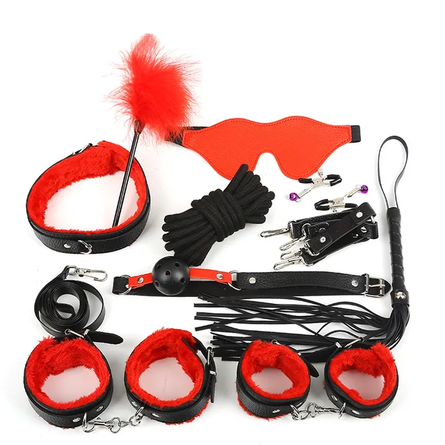 $US $30.97  Handcuffs Sex Bandage Restraint Adult Games Bed Banding Straps Sex Restraint Fetish Kit Erotic Sex 