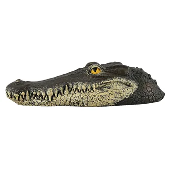 

Outdoor Pool Floating Crocodile Head Pond Pool Water Garden Decorations Floating Resin Pool Party Decoration ornament