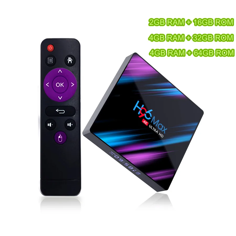 H96 Max Rk3318 4k Smart Tv Box Android 9,0 4 Гб 64 Гб H96max 2,4g& 5g Wifi Bt4.0 Netflix Youtube медиаплеер Android 9 телеприставка