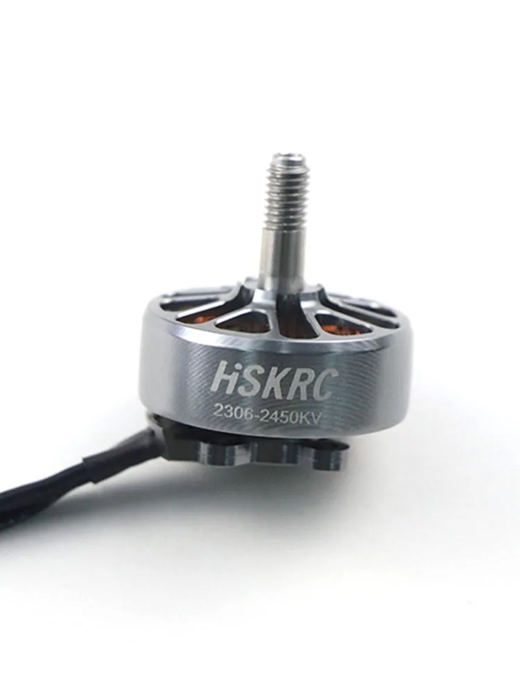 HSKRC 2306 2450KV 2-5S бесщеточный двигатель для радиоуправляемых FPV гоночных беспилотных