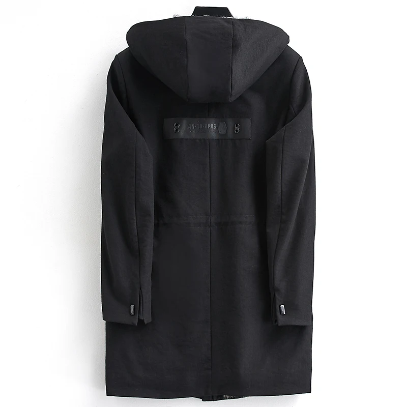 

Real Wool Liner Parkas Winter Jacket Men Real Fur Coat Plus Size Long Coat Mens Jacket&Coat Parka Homme ML-FES8069MY1242