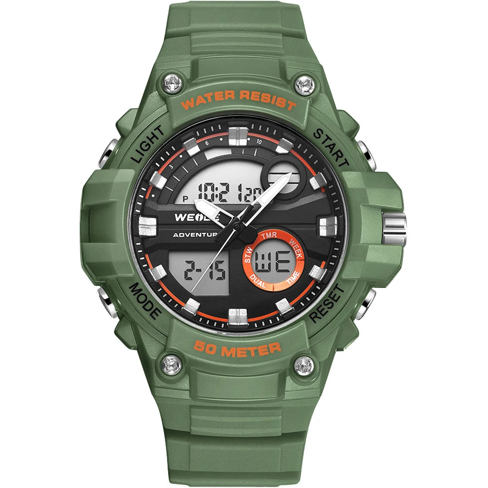 

Weide Sports Electronic Watches Fashion Trend Student Watch Male Multi-function Sports Waterproof Color Wrist watch female
