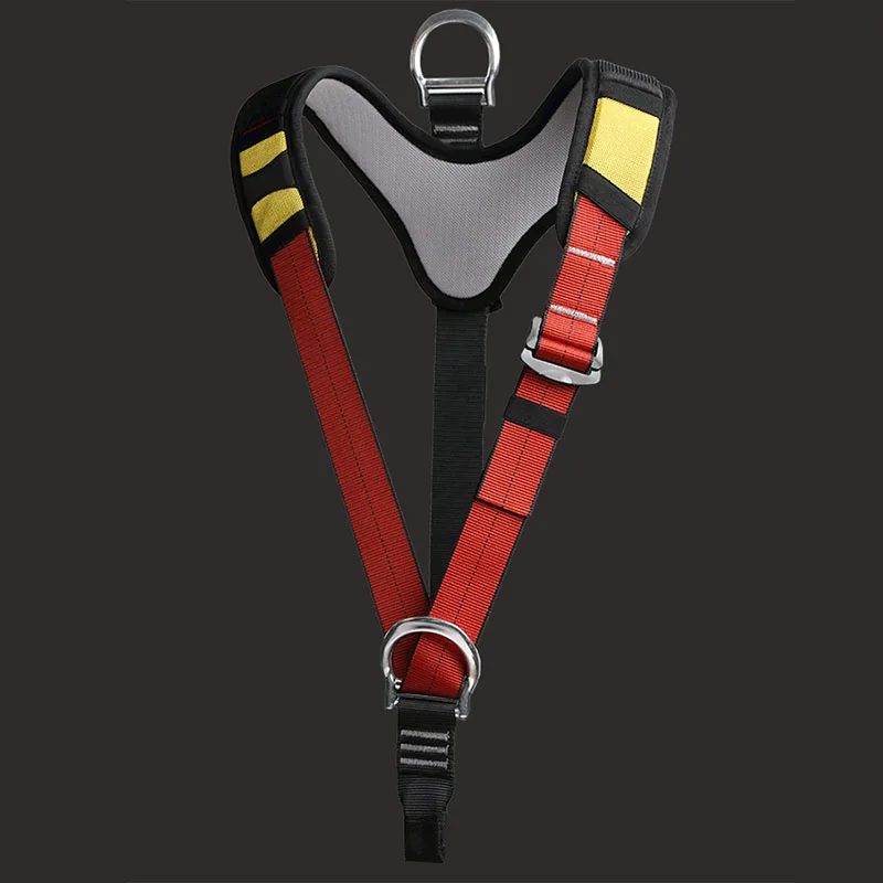 

Upper Body Rock Climbing Rappelling Belt For Fire Rescue Caving Protection Strap