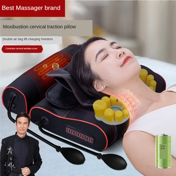 

Massager Vibration with Heat and Electric Inflatable Airbag Lumbar Disc Herniation Multifunctional Physiotherapy Instrument