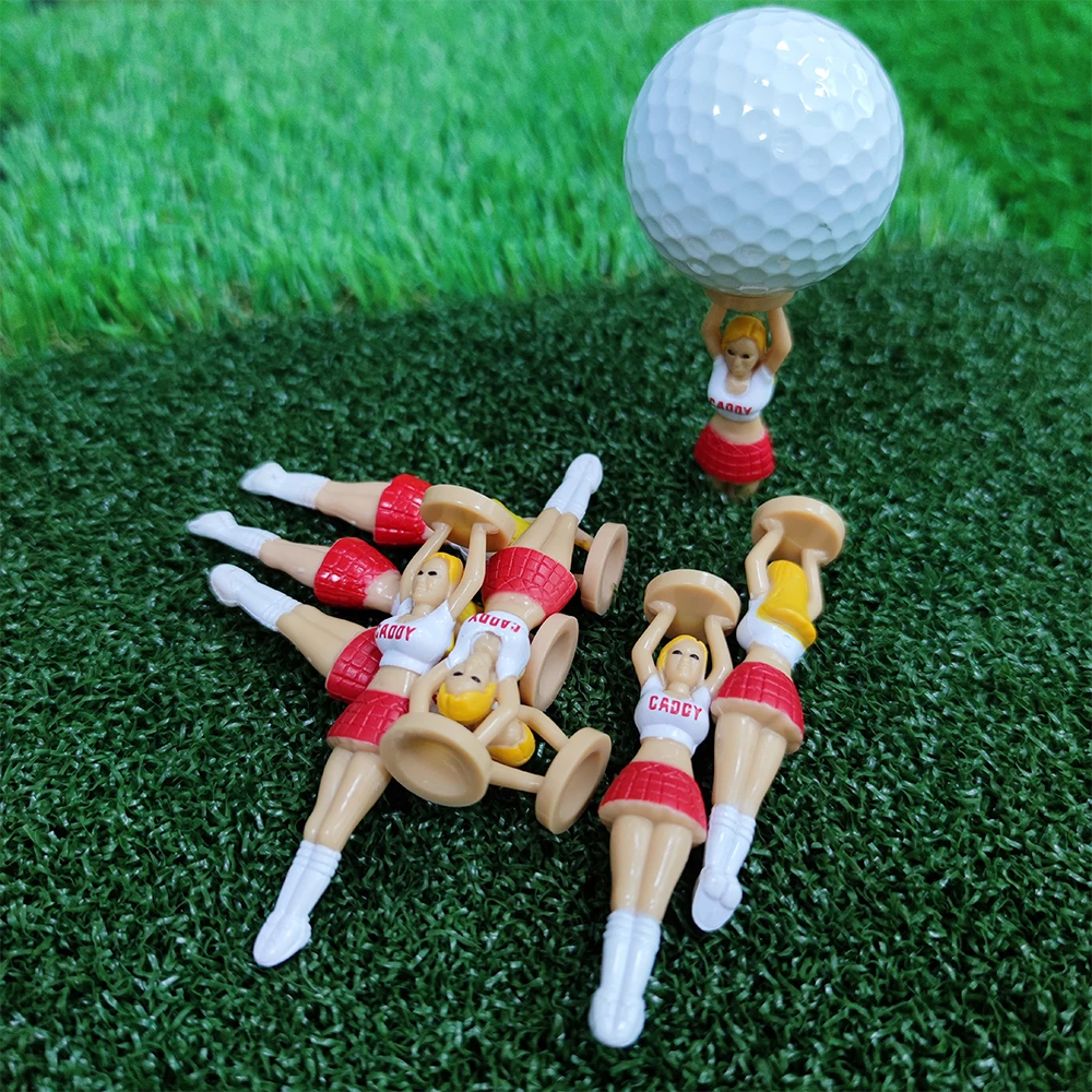 Supporto Per Tee Da Golf In Gomma Kofull - Confezione Da 5, Multi-Colore, Per Allenamento - Foto 2