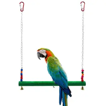 

Chicken Swing Wooden Chicken Perch Toy for for Large Hens Bird Parrot Chewing Claw Grinding Stand Trainning Chicken Accessories