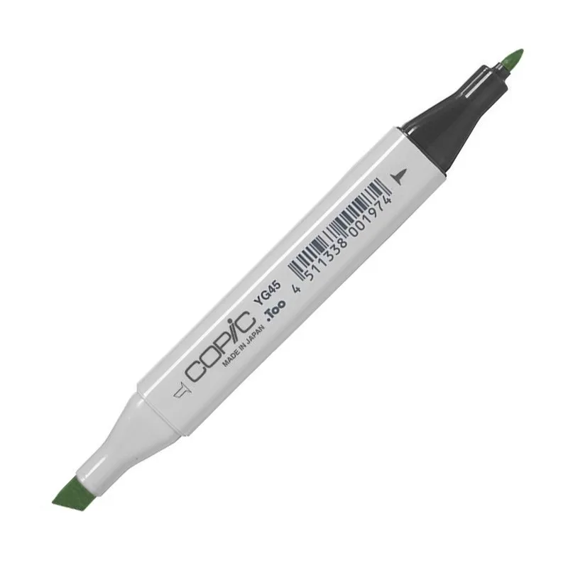 Marker alcohol Copic two pens color yg45 Alcohol markers double-sided permanent art for sketching Valentine's day gift | Канцтовары