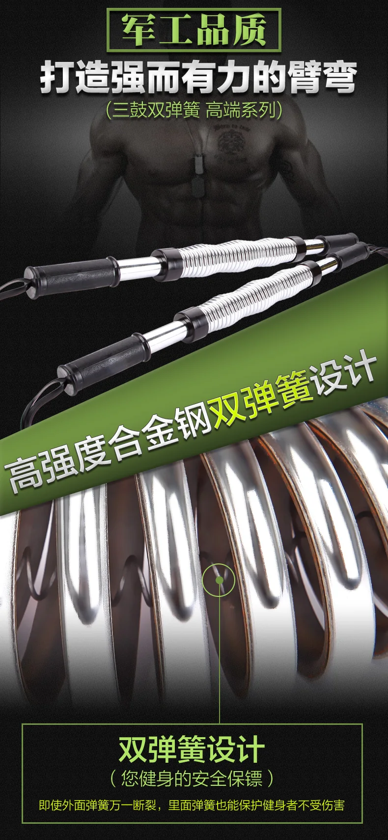 Мощный наручный фитнес-инвентарь для мужчин t 30 кг рука 50 килограммов бытовой стержень грудной мышцы груди расширитель мужской мощности Твистер 40 кг