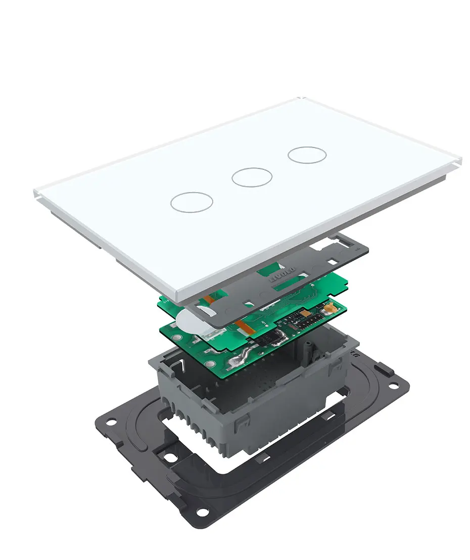 Livolo eua au padrão interruptor de toque,