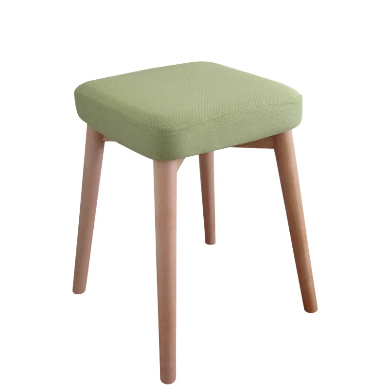 

Small stool solid wood household bench low stool small wooden stool small chair sofa stool child creative minimalist living room