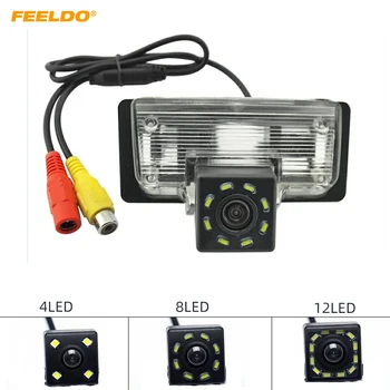 

FEELDO 1PC For Nissan Teana/Paladin/Tiida/Sylphy Reversing Parking Camera Car Rear View Camera with LED light #FD4056