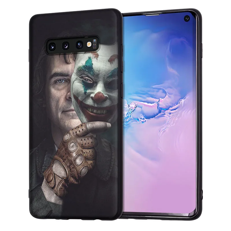 Мягкий ТПУ чехол для samsung Galaxy S8 чехол DC Joker для samsung S9 Чехол черный для samsung S7 Edge S8 S9 S10e S10 Plus чехол