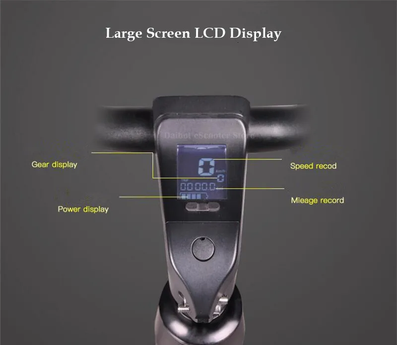 Daibot Off Road Electric Bike 500W 48V Two Wheels Electric Bicycles 26 Inch 4.0 Wide Tires Mountain Electric Scooters Adults  (13)