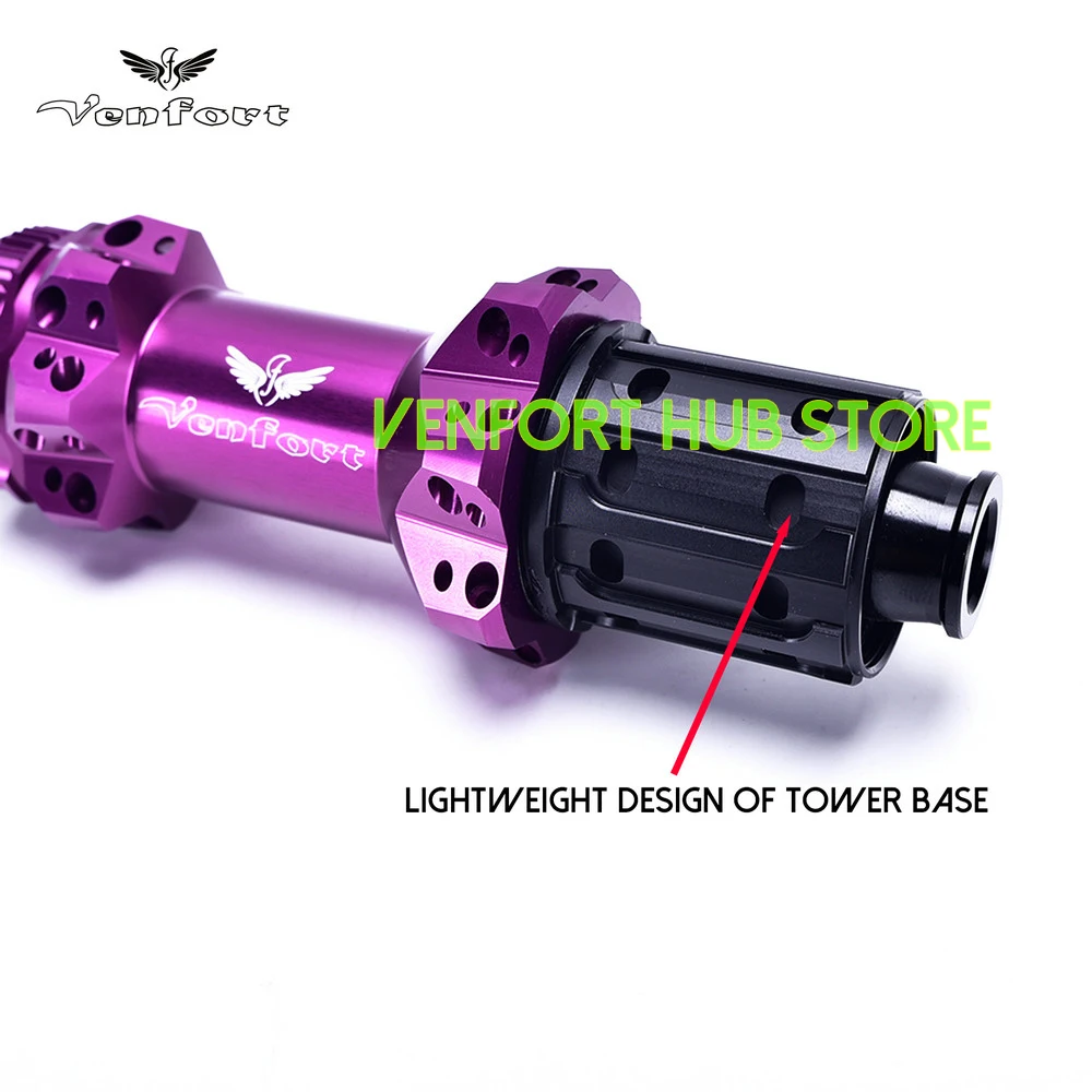 2022新チタン36t venfort PRO4ラチェットmtbハブstraightpull 28h