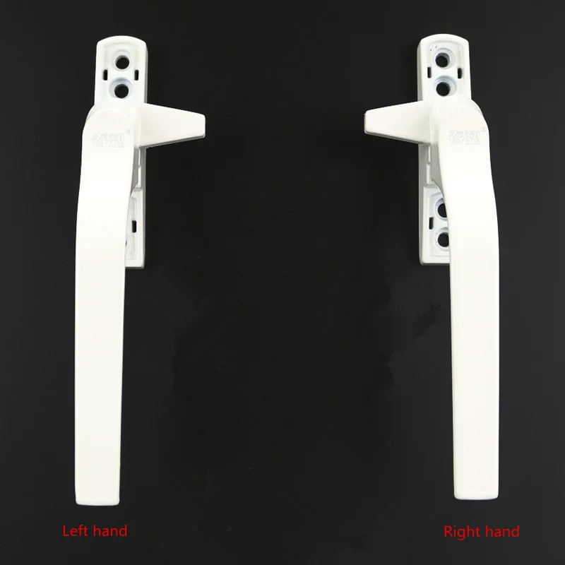 Thickened plastic steel door and window handle with lock For Double Glazing Aluminum alloy door handle window handle latch locks