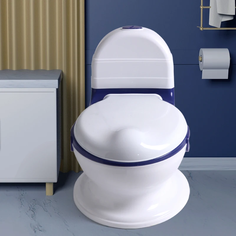 Ejoyous Siège de toilette pour enfants siège de toilette pour enfant échelle de WC avec pieds antidérapants pot dentraînement pour bébé lhabitude des toilettes indépendantes 