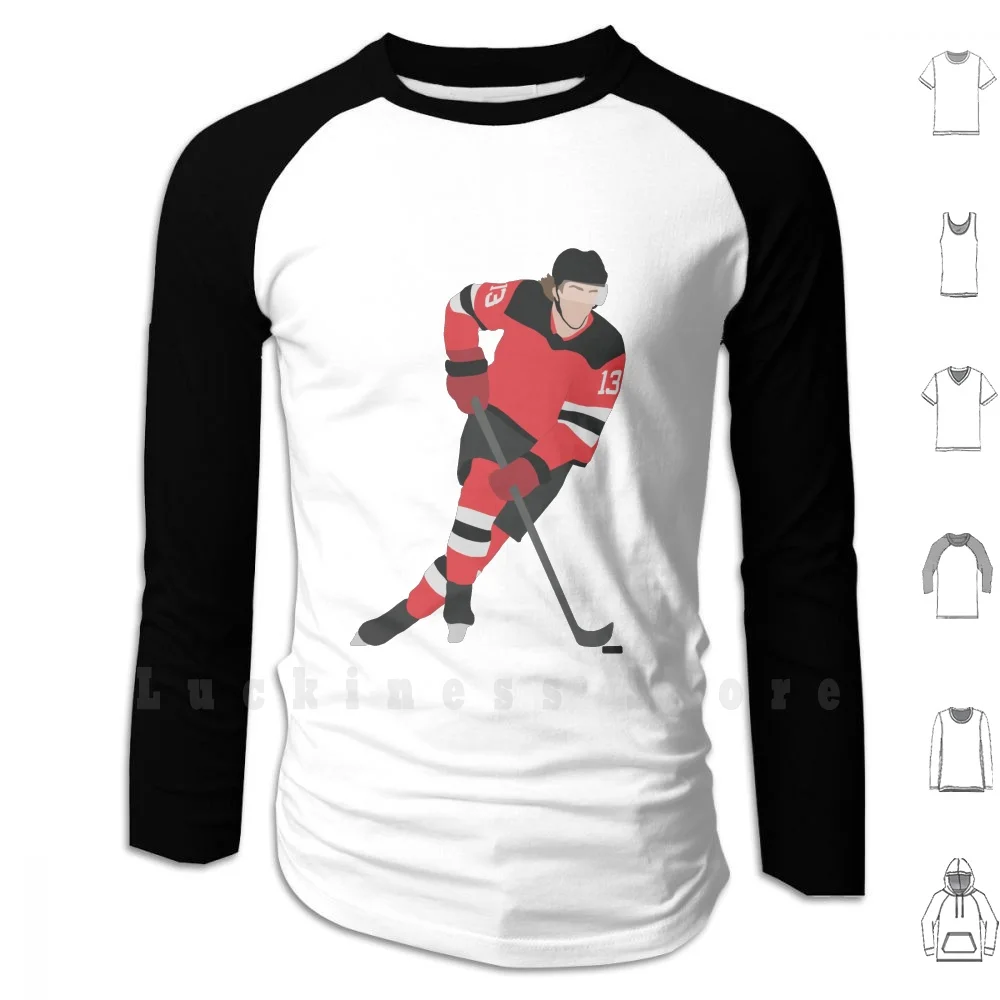 Nico Hischier 13 Jersey Devil Ice Hockey T-Shirt, hoodie, sweater and long  sleeve