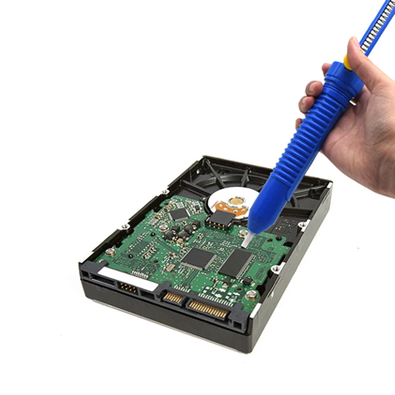 Strong Tin Absorber AX-108 Manual Desoldering Pumps PVC Desoldering Tool Solder Suction Tin Pen