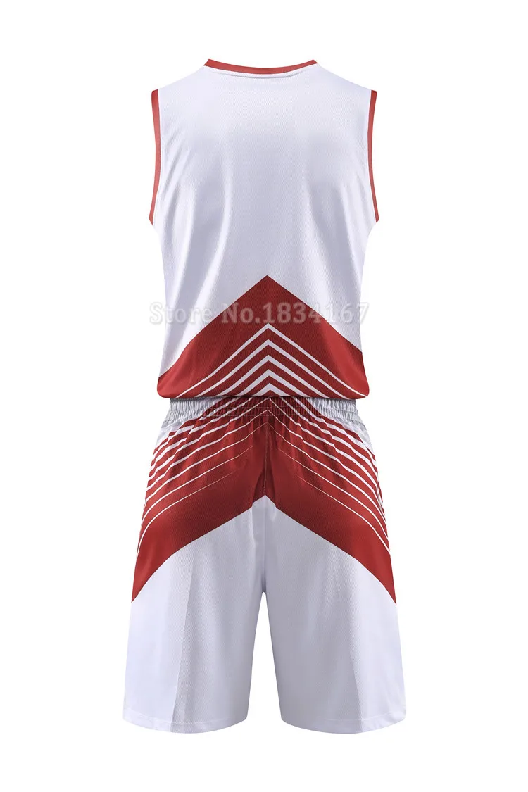 Горячий баскетбольный костюм DIY Джерси и короткие мужские на заказ Высокое качество наборы баскетбольные наборы дышащая баскетбольная рубашка