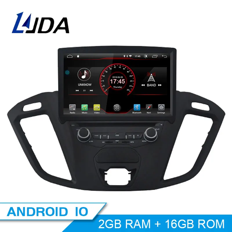 LJDA Android 10,0 автомобильный dvd-плеер для FORD TOURNEO gps навигация 2 Din автомагнитола мультимедиа wifi стерео ips головное устройство RDS