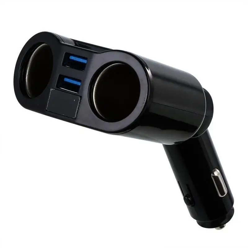 Автомобильный прикуриватель Onever с двумя usb-разъемами, адаптер, монитор напряжения, автомобильный разветвитель, переходник для телефона, MP3 DVR, 5 В, 3.1A