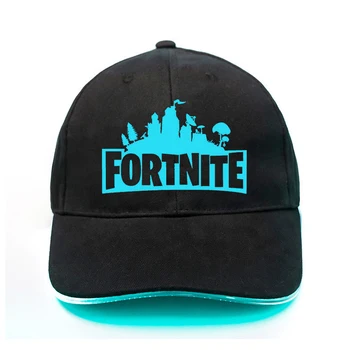 

Original Luminous Hat Fortnite game Baseball Cap Adult Fiber Optic Glow At Night Cap Multiple Colour for Unisex Birthday Gift