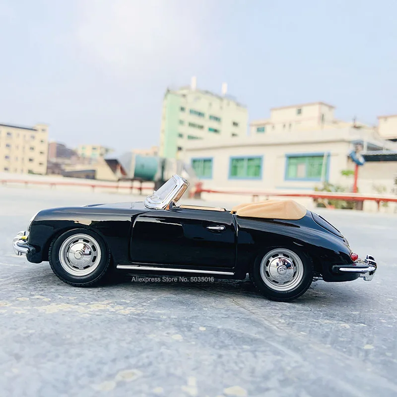 ブラーゴ-ポルシェ1961/356b,1:24合金車モデル,シミュレーション