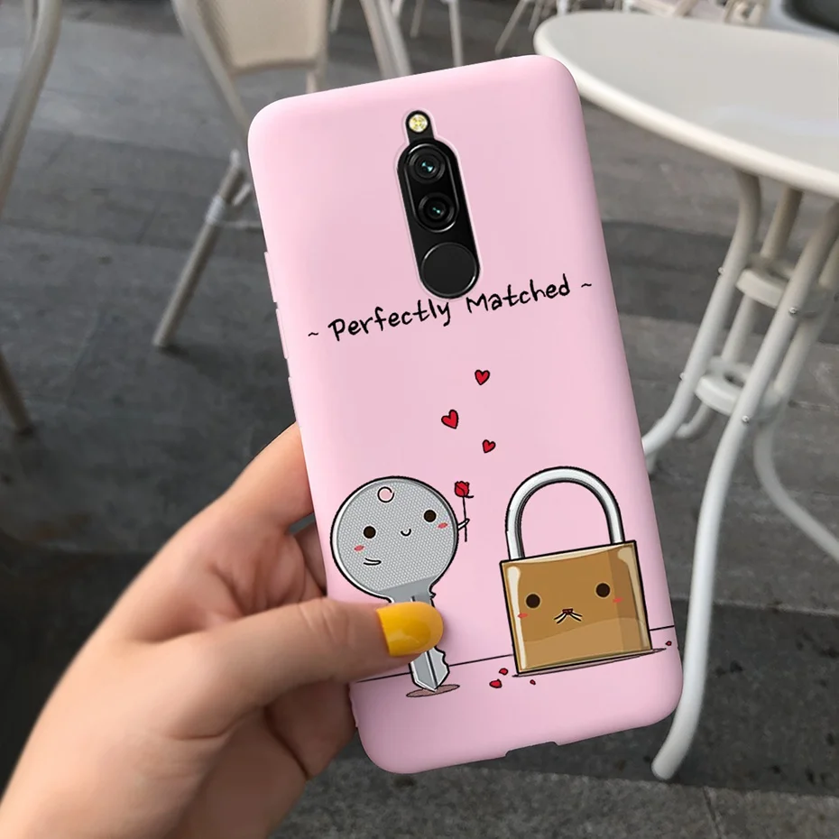 Cute Patterned Silicone TPU Soft Back Cover – Durable Phone Case