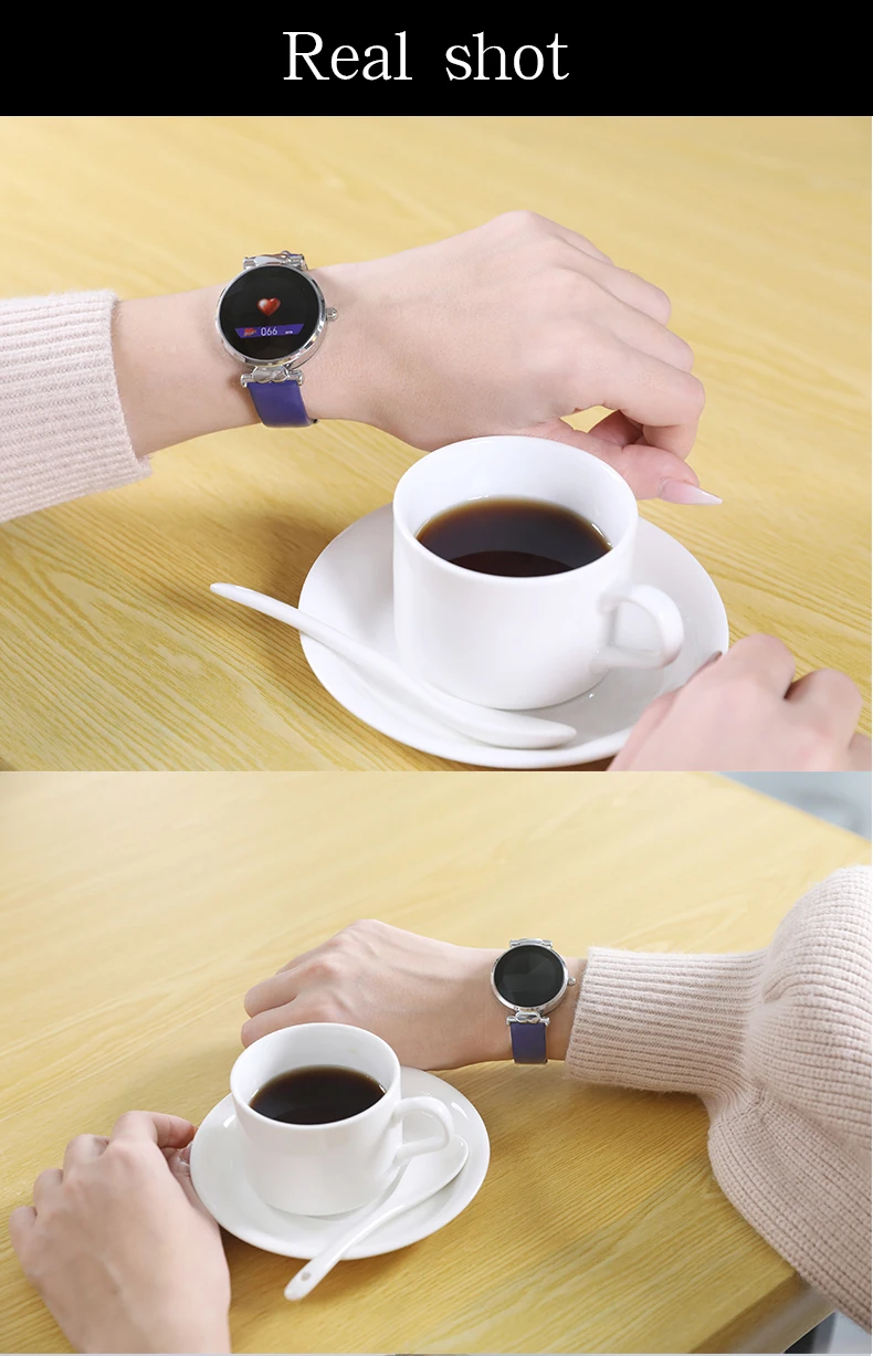 B80 Women Smart Watch Waterproof Heart Rate Monitoring Pedometer Bluetooth For Android IOS Fitness Bracelet Ladies Smartwatch (5)