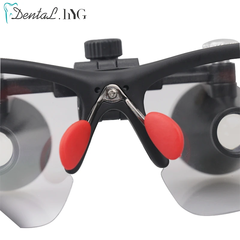 3.5X Dental Loupe Vergrootglas Led Verrekijker Vergrootglas Chirurgie Chirurgische Medische Bediening Tandheelkundige Bril Met Spotlight Hoofd Licht