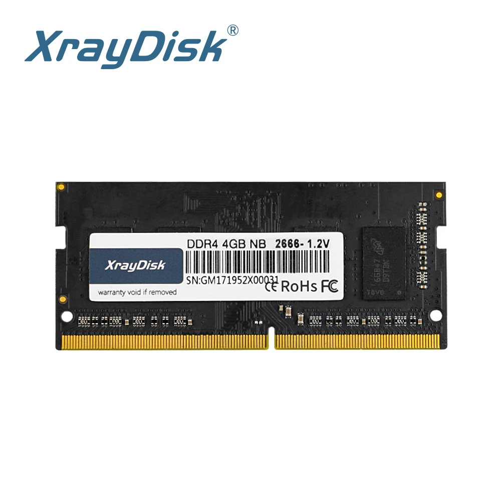  XrayDisk оперативной памяти DDR4 16 Гб встроенной памяти, 2666 1,2 V sodimm тетрадь высокая производительность памяти н... 