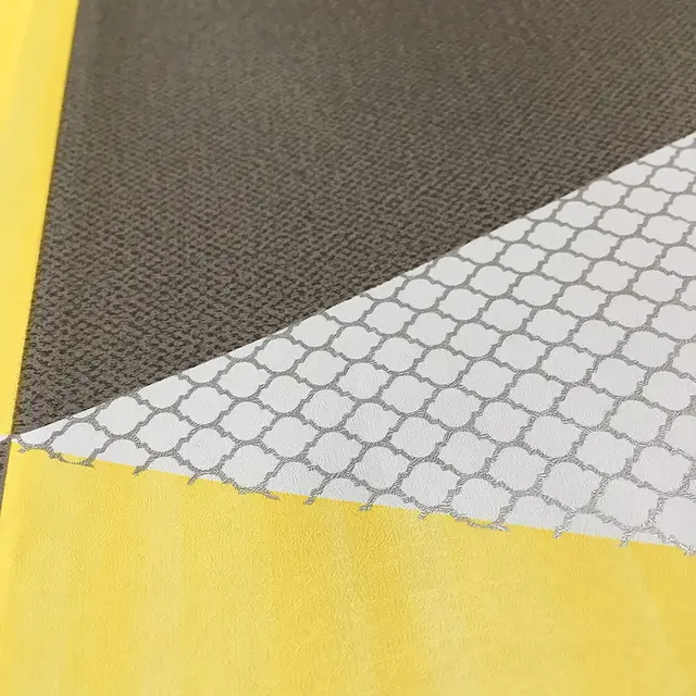 Sárga Szürke Háromszög Héja És Bot Háttérkép Geometriai Egyszerű Fali Matrica Önmaga Ragasztó Kapcsolattartó Papírfilm Hálószoba Dekorációhoz - Image 4