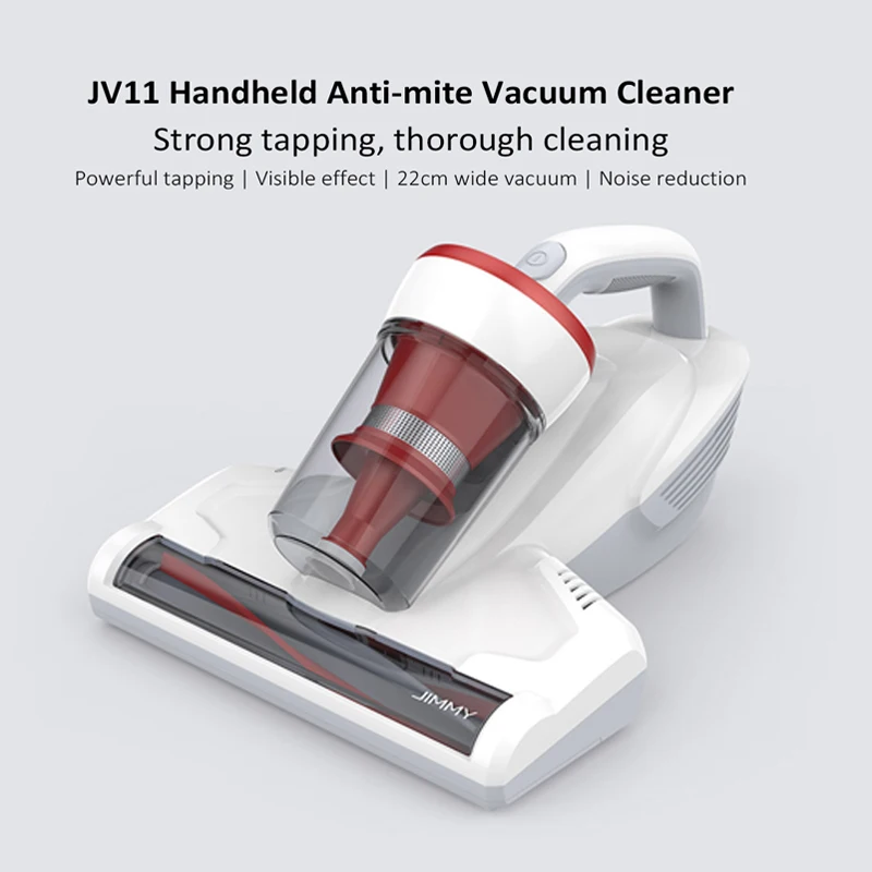 xiaomi JIMMY JV11 Handheld Vacuum Cleaner Anti-Mite Dust Remover Strong Suction Wet Dry Use Collector UV Sterilization | Электроника