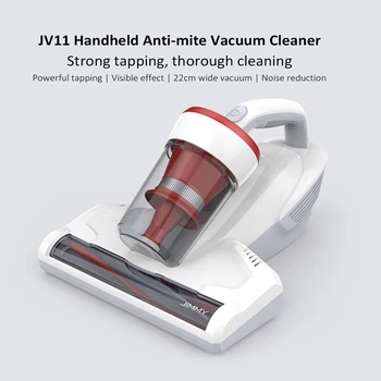 

xiaomi JIMMY JV11 Handheld Vacuum Cleaner Anti-Mite Dust Remover Strong Suction Wet Dry Use Dust Collector UV Sterilization