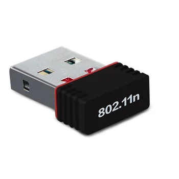 

Mini USB2.0 Wifi Adapter 150Mbps 802.11n Wi-fi Wireless Receiver Network Card Support 64/128 bit for Windows Vista MAC Linux PC