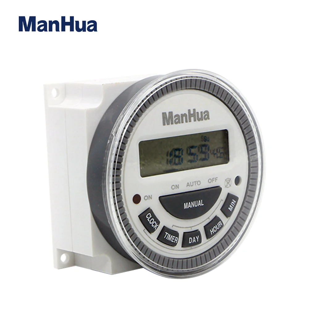 Многоцелевой Цифровой таймер ManHua MT619 12 в пост. Тока/220 В перем. Тока с