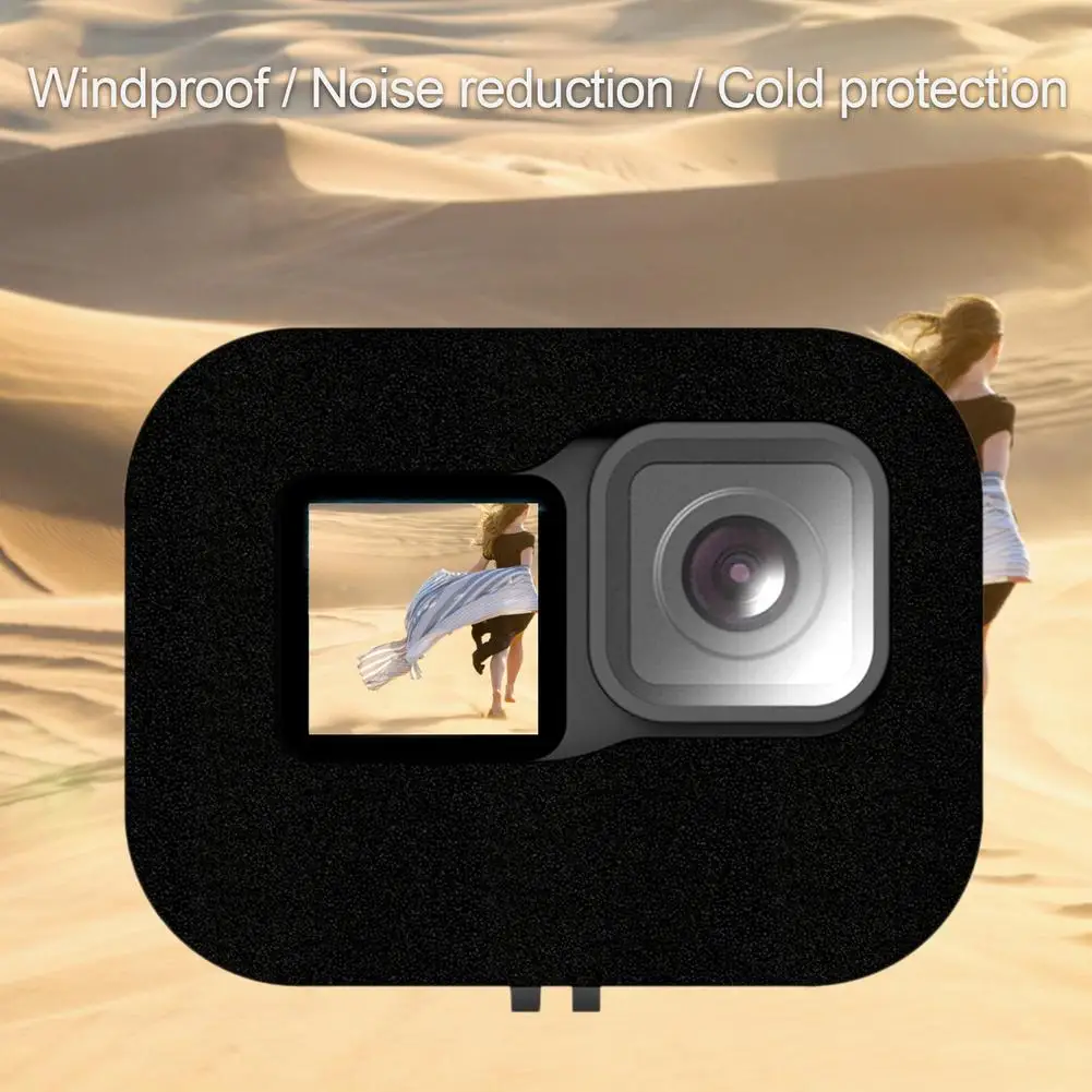 

Windshield Wind Noise Reduction Sponge Foam Case For GoPro HERO 9 Cover Housing For Gopro Hero 9 Action Camera Accessories