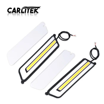 

CARLitek Daylight Car Accessories 12V COB Universal Waterproof Auto Running Lights Fog Lamp Turn Signal Led Day Light DRL Lamp