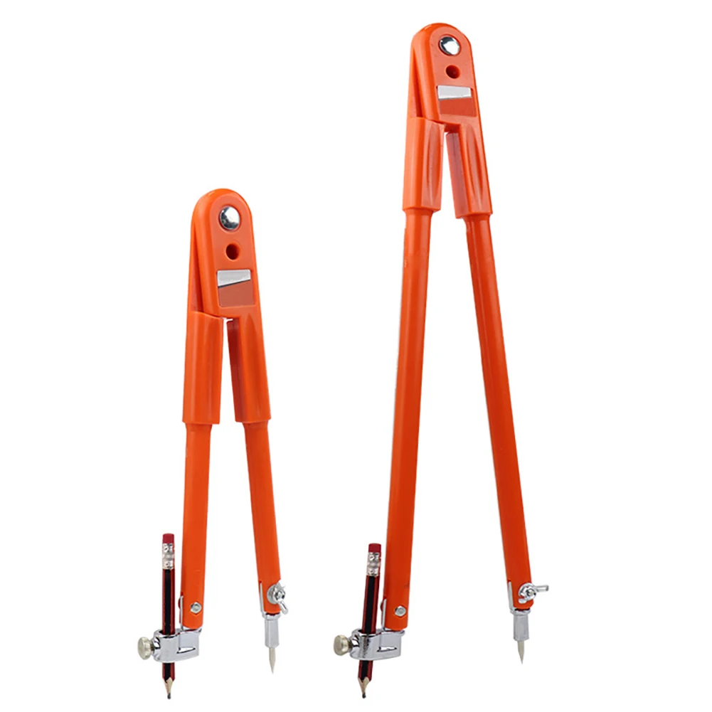  Carpenter Precision Pencil Compasses Large Diameter Adjustable Dividers Marking and Scribing Compas