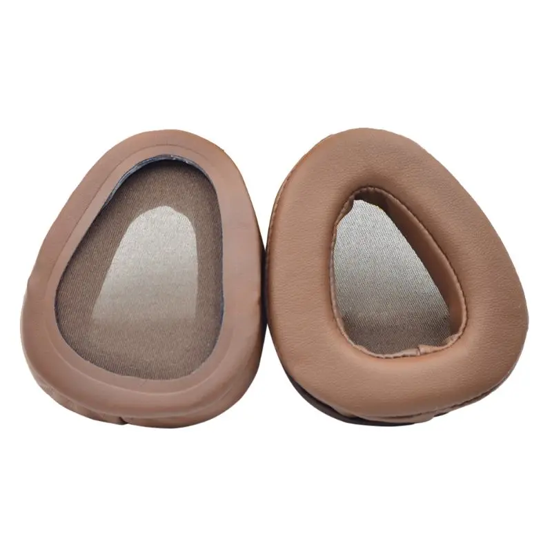 Brown 1 пара Шум отменить подушечки для наушников чехол для Skullcandy солнцезащитные очки-авиаторы 2,0 гарнитура коричневый, черный(опционально - Цвет: Brown