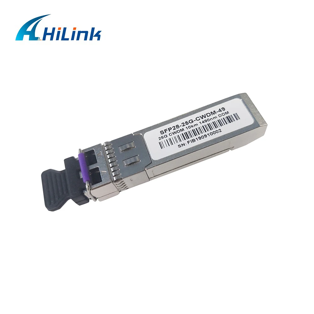 25G CWDM SFP LR 1470 нм 10 км CWDM EML лазерный передатчик и приемник