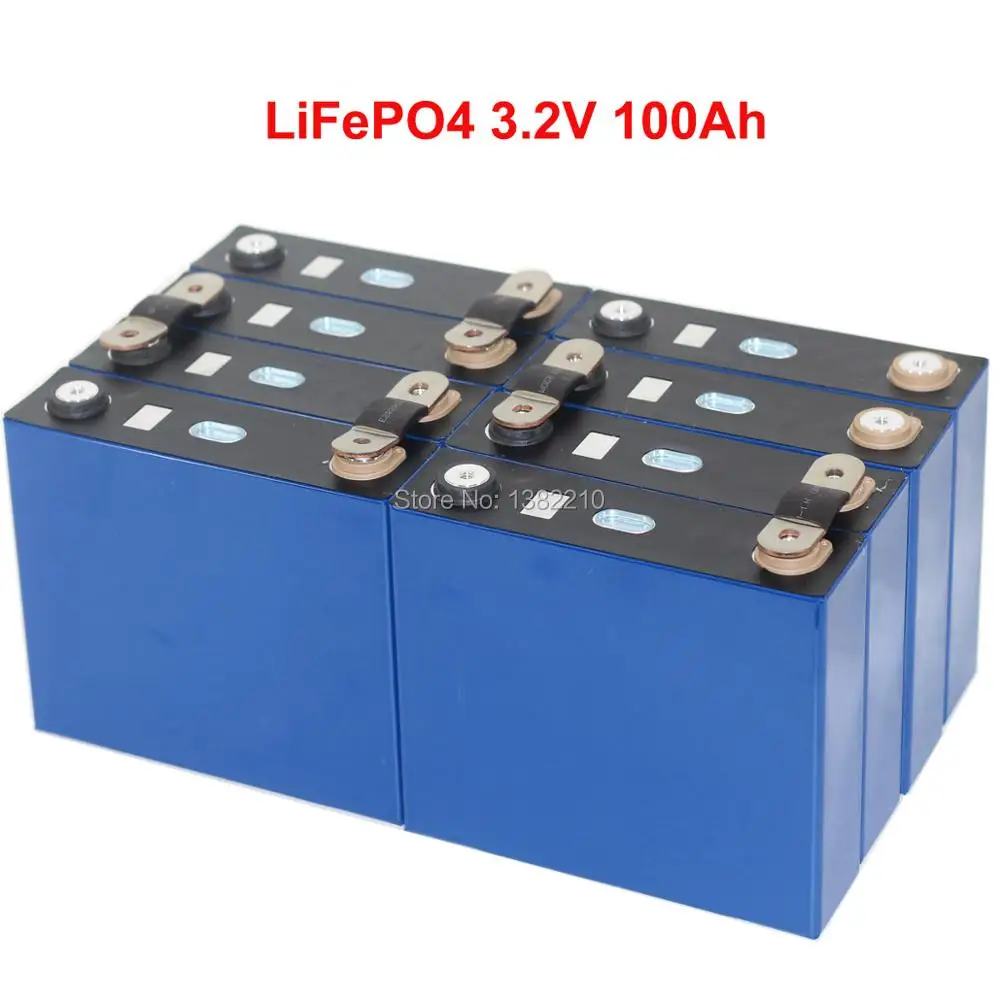 8 шт./лот LiFePO4 3 2 В Ач непрерывный разряд 3C 300A для домашнего хранения солнечной
