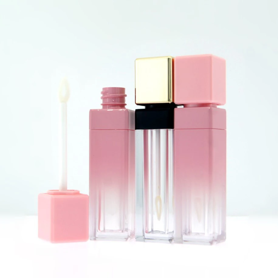 Feitos sob Encomenda do Lipgloss Claro do Brilho do Bordo dos Tubos Etiquetam a Garrafa os Cosméticos Vazios Plástico 15ml Maquiagem Ferramentas Que 3ml 6ml 10ml 2 Brilho labial