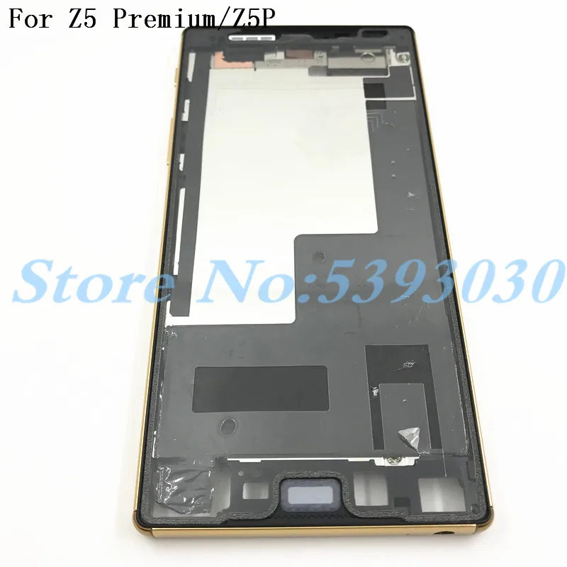 5,5 дюйма для sony Xperia Z5 premium Z5P E6853 E6833 E6883 рамка средняя рамка Корпус крышка Запасные части