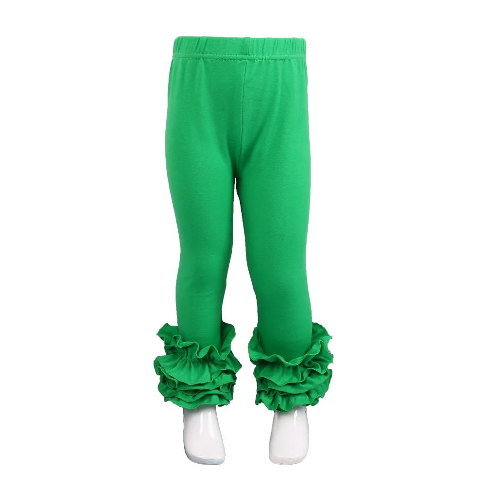 Icing Ruffle Leggings - Emerald