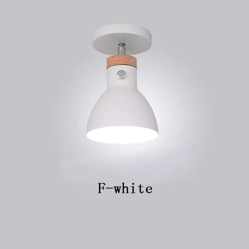 Потолочный светильник nordic украшения светильники для дома Декор для гостиной светильник s современный потолочный светильник, спальни, кухни, сплошные светильник световое приспособление - Цвет корпуса: F-white