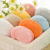 50g/ball Baby Milk Cotton Yarn Hand-woven Sweater Yarn Cotton Knitting Yarn Soft Yarn For Knitted DIY Crochet Knitting 2