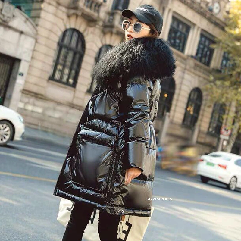 2020 Winter down jacket Women 90% white duck down