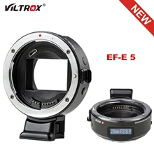 

VILTROX EF-E5 Lens Adapter Full Frame Auto Focus Smart OLED Display for Canon EOS EF/EF-S Lens to Sony E Mount Camera